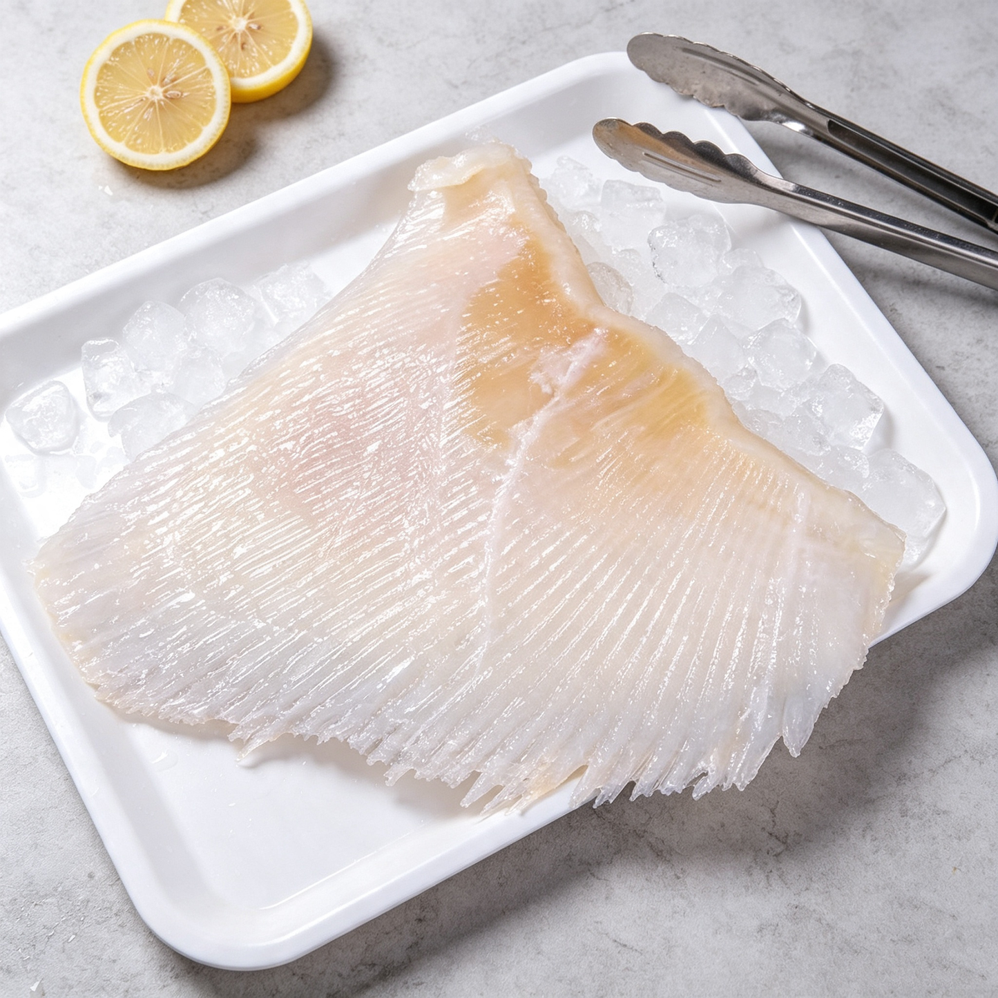 Frozen Large Ray Fish Fin