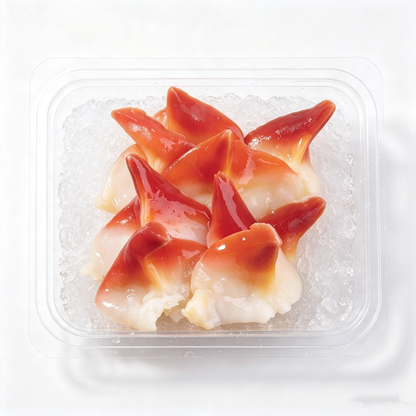 Raw Arctic Surf Clam Slices